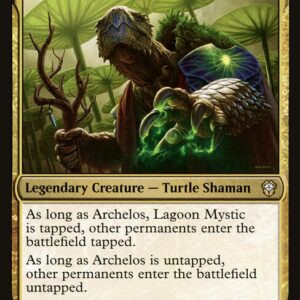 Dominaria United Commander - 140 - Archelos, Lagoon Mystic - Rare - Multi - Non-foil