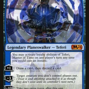 Core Set 2021 - 277 - Teferi, Master of Time - Mythic - U - Non-foil (Front)