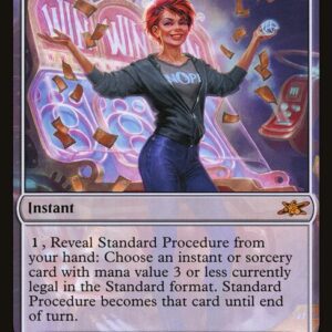 Unfinity - 1 - Standard Procedure - Mythic - C - Foil