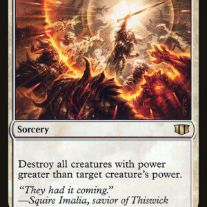 Commander 2014 - 7 - Fell the Mighty - Rare - W - Non-foil (Front)