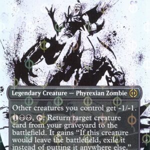 Phyrexia: All Will Be One - 438 - Geth, Thane of Contracts - Rare - B - Foil