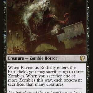 Midnight Hunt Commander - 22 - Ravenous Rotbelly - Rare - B - Non-foil (Front)