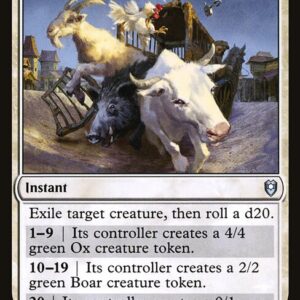Commander Legends: Battle for Baldur's Gate - 12 - Contraband Livestock - Uncommon - W - Non-foil