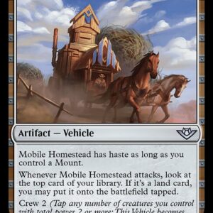 Outlaws of Thunder Junction - 245 - Mobile Homestead - Uncommon - C - Non-foil