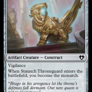 Commander Masters - 412 - Staunch Throneguard - Common - C - Non-foil