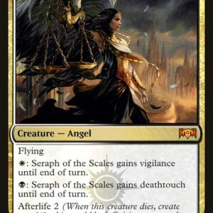 Ravnica Allegiance - 205 - Seraph of the Scales - Mythic - WB - Non-foil (Front)
