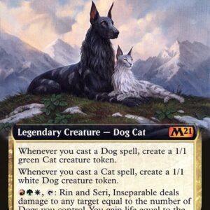 Core Set 2021 - 278 - Rin and Seri, Inseparable - Mythic - Multi - Foil (Front)