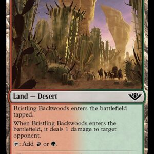 Outlaws of Thunder Junction - 253 - Bristling Backwoods - Common - C - Non-foil