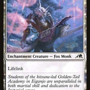 Kamigawa: Neon Dynasty - 15 - Golden-Tail Disciple - Common - W - Non-foil