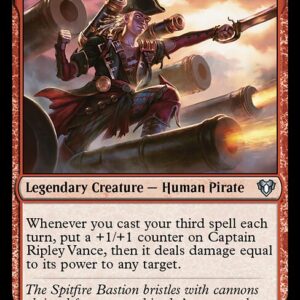 Commander Masters - 209 - Captain Ripley Vance - Uncommon - R - Non-foil