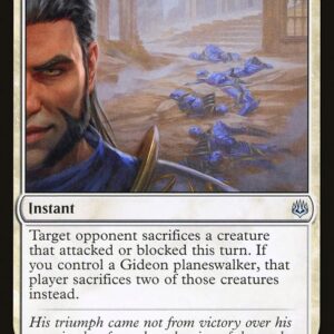 War of the Spark - 15 - Gideon's Triumph - Uncommon - W - Non-foil (Front)