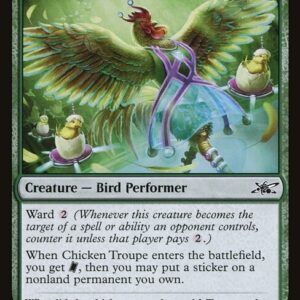 Unfinity - 133 - Chicken Troupe - Common - G - Foil