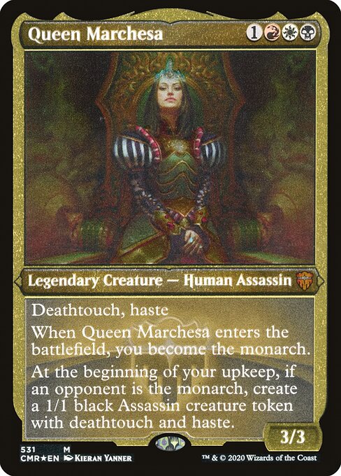 Commander Legends - 531 - Queen Marchesa - Mythic - Multi - Non-foil
