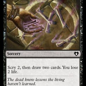 Commander Masters - 182 - Read the Bones - Common - B - Non-foil