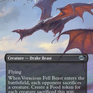 The Lord of the Rings: Tales of Middle-earth - 422 - Voracious Fell Beast - Uncommon - B - Non-foil