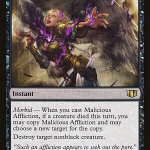 Commander 2014 - 25 - Malicious Affliction - Rare - B - Non-foil (Front)