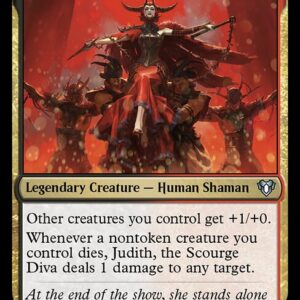 Commander Masters - 341 - Judith, the Scourge Diva - Uncommon - BR - Non-foil