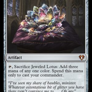 Commander Masters - 396 - Jeweled Lotus - Mythic - C - Non-foil