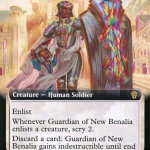 Dominaria United - 386 - Guardian of New Benalia - Rare - W - Foil