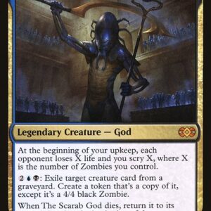 Double Masters - 216 - The Scarab God - Mythic - UB - Foil