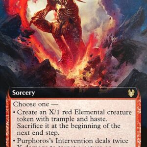 Theros Beyond Death - 320 - Purphoros's Intervention - Rare - R - Non-foil