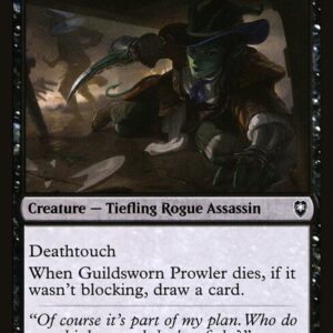 Commander Legends: Battle for Baldur's Gate - 130 - Guildsworn Prowler - Common - B - Non-foil