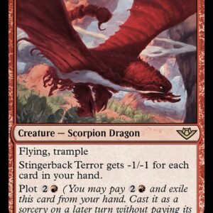 Outlaws of Thunder Junction - 147 - Stingerback Terror - Rare - R - Non-foil