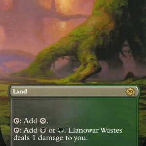The Brothers' War - 299 - Llanowar Wastes - Rare - C - Non-foil