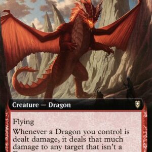 Commander Legends: Battle for Baldur's Gate - 585 - Wrathful Red Dragon - Rare - R - Non-foil