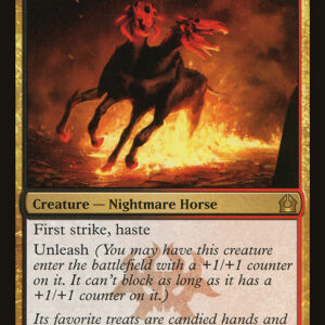 Return to Ravnica - 147 - Carnival Hellsteed - Rare - BR - Non-foil