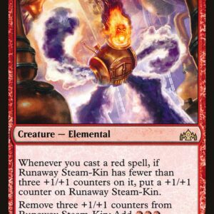 Guilds of Ravnica - 115 - Runaway Steam-Kin - Rare - R - Foil