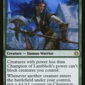 Jumpstart - 383 - Champion of Lambholt - Rare - G - Non-foil