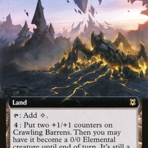 Zendikar Rising - 378 - Crawling Barrens - Rare - C - Foil