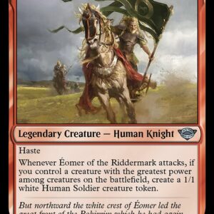 The Lord of the Rings: Tales of Middle-earth - 121 - Éomer of the Riddermark - Uncommon - R - Foil
