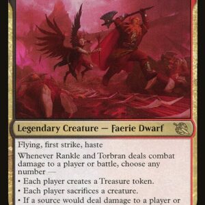 March of the Machine - 252 - Rankle and Torbran - Rare - BR - Foil