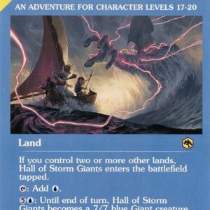 Adventures in the Forgotten Realms - 354 - Hall of Storm Giants - Rare - C - Foil