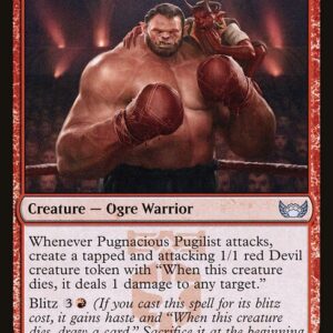 Streets of New Capenna - 117 - Pugnacious Pugilist - Uncommon - R - Non-foil