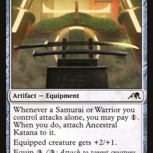Kamigawa: Neon Dynasty - 1 - Ancestral Katana - Common - W - Non-foil