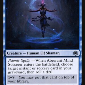 Adventures in the Forgotten Realms - 44 - Aberrant Mind Sorcerer - Uncommon - U - Non-foil