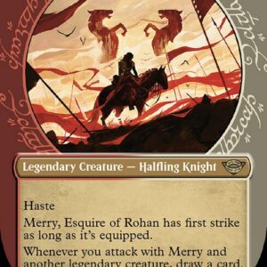 The Lord of the Rings: Tales of Middle-earth - 325 - Merry, Esquire of Rohan - Rare - WR - Non-foil
