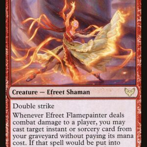 Strixhaven: School of Mages - 98 - Efreet Flamepainter - Rare - R - Non-foil