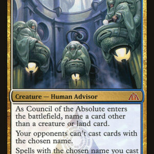 Dragon's Maze - 62 - Council of the Absolute - Mythic - WU - Non-foil (Front)