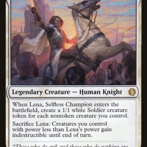Jumpstart - 117 - Lena, Selfless Champion - Rare - W - Non-foil