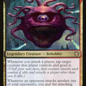 Forgotten Realms Commander - 49 - Karazikar, the Eye Tyrant - Mythic - BR - Foil (Front)
