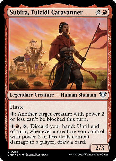 Commander Masters - 261 - Subira, Tulzidi Caravanner - Uncommon - R - Non-foil