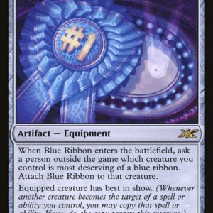 Unfinity - 184 - Blue Ribbon - Rare - C - Foil