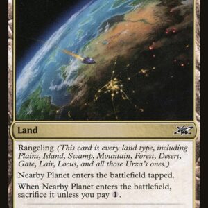 Unfinity - 198 - Nearby Planet - Common - C - Foil