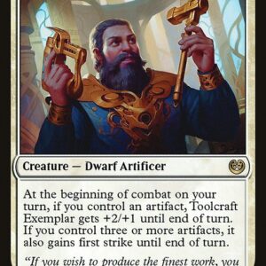 Kaladesh - 32 - Toolcraft Exemplar - Rare - W - Foil (Front)