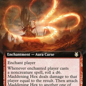 Forgotten Realms Commander - 301 - Maddening Hex - Rare - R - Non-foil (Front)