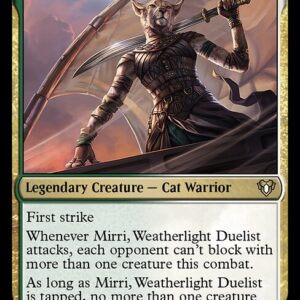 Commander Masters - 347 - Mirri, Weatherlight Duelist - Rare - WG - Non-foil